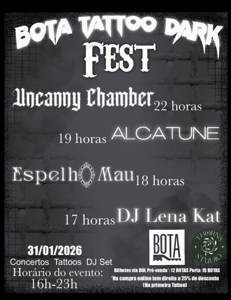 Bota Tattoo Dark Fest