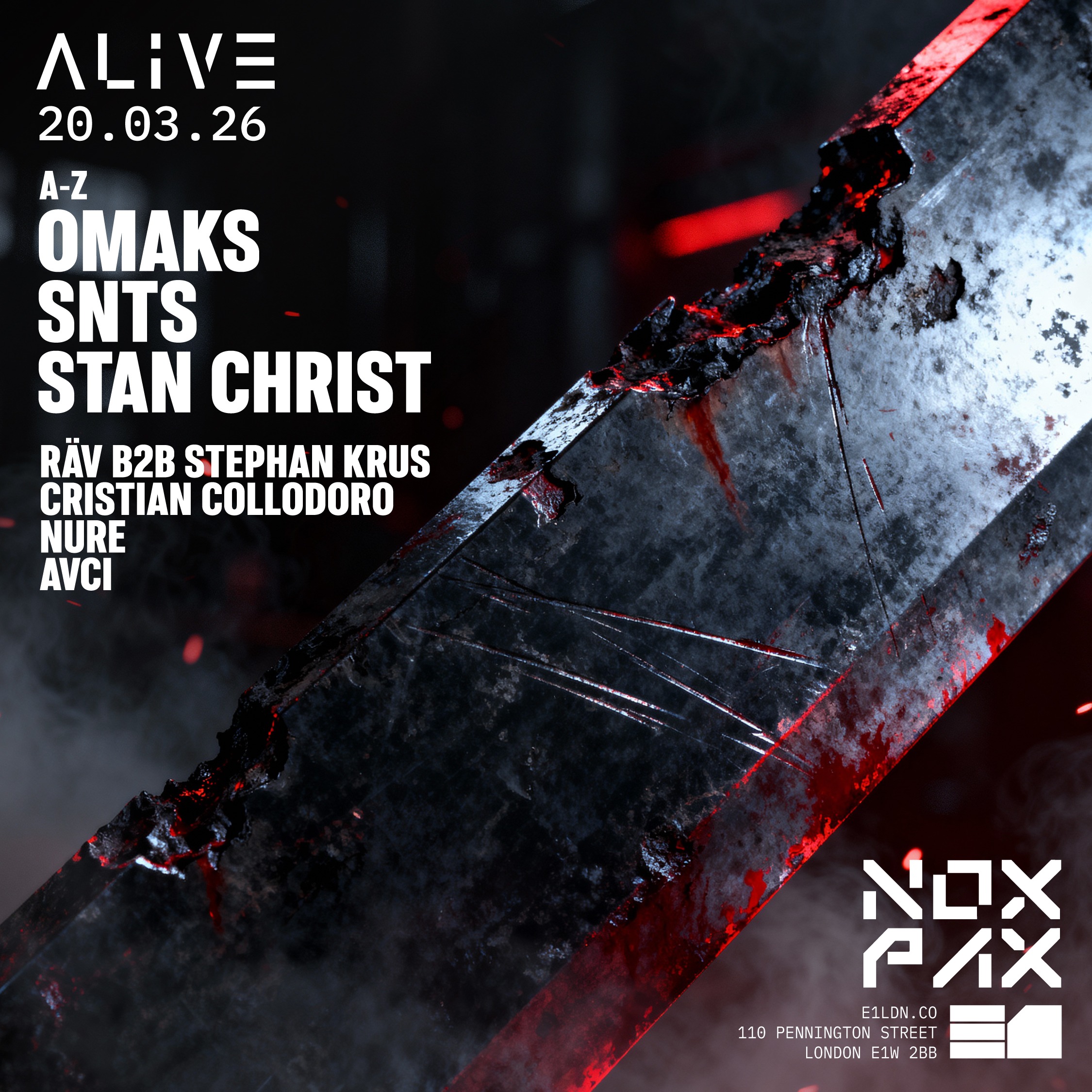 ALIVE: OMAKS, SNTS & Stan Christ