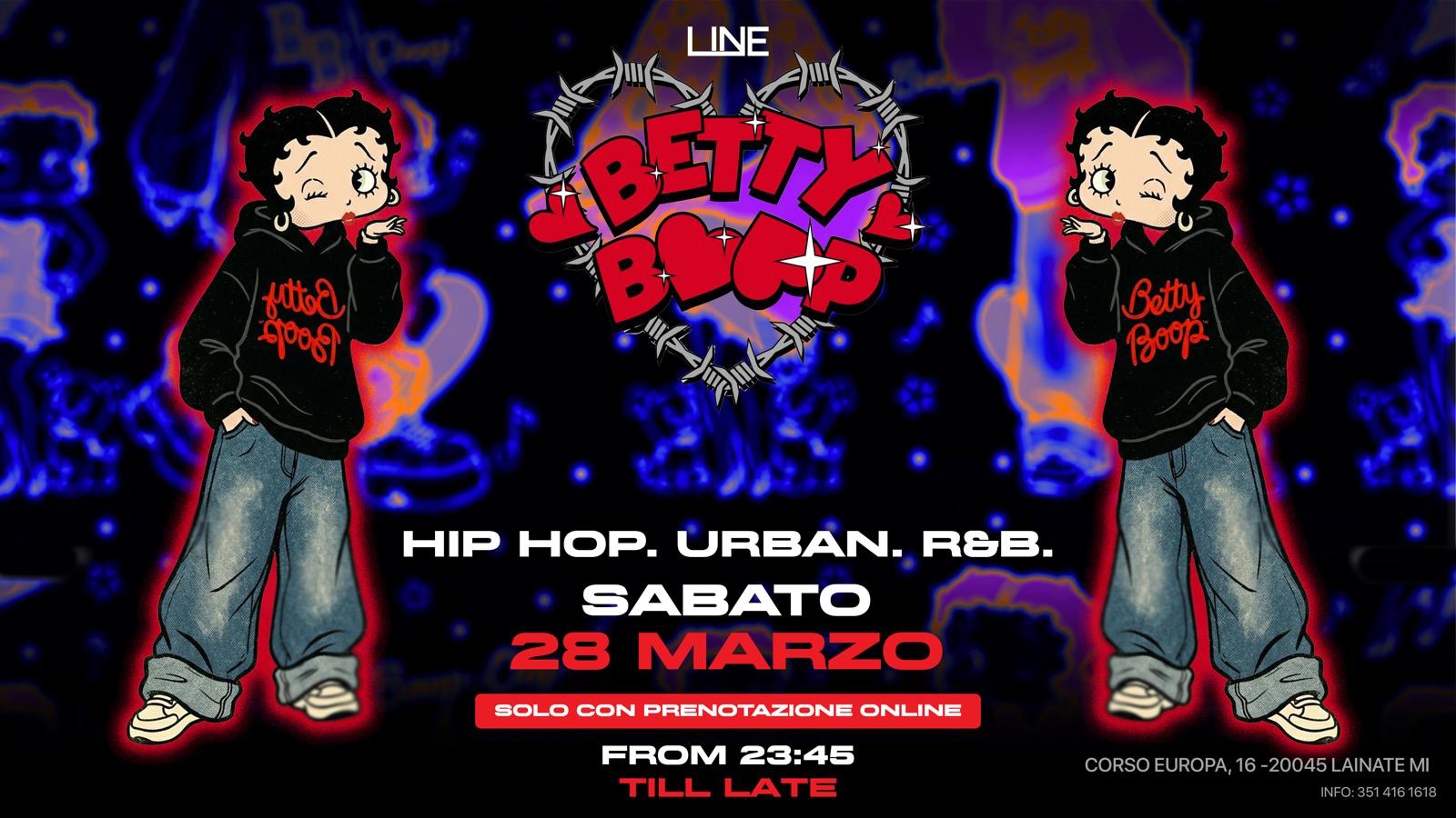 BETTY BOOP, by LineClub
