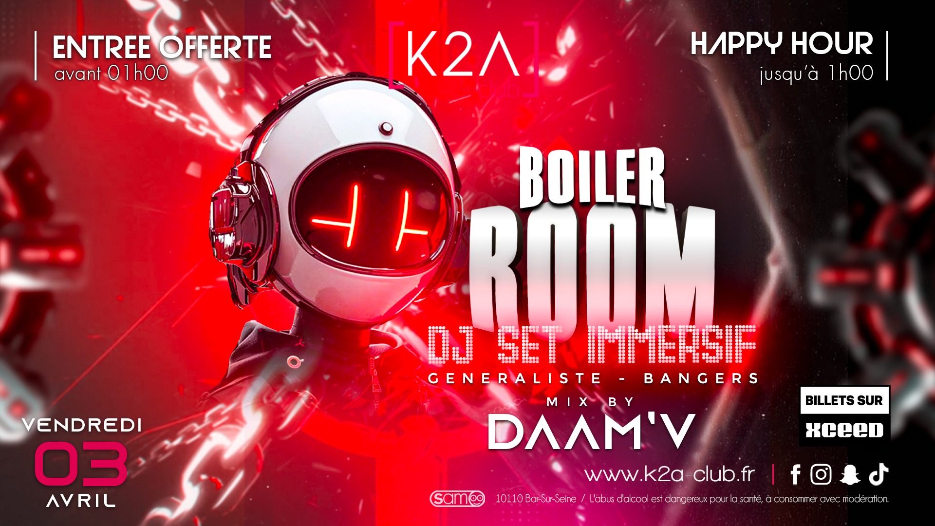 BOILER ROOM - DAAM'V