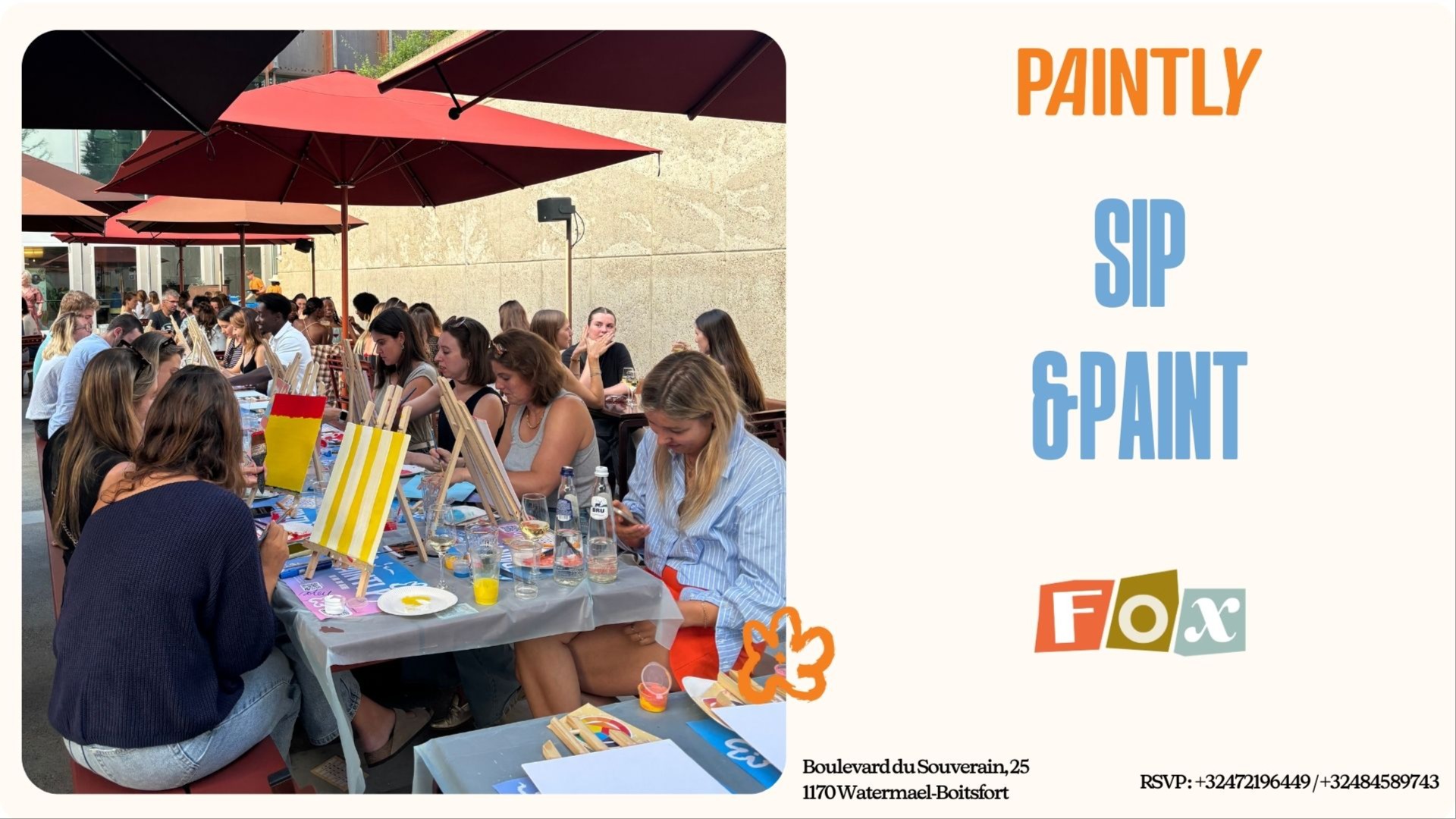 Brussels - Sip & Paint