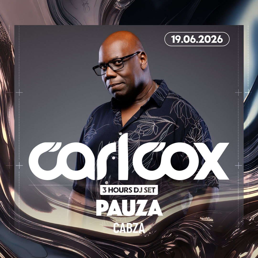 Official cover of the event CARL COX 3 HOURS SET x PONEY CLUB 2026