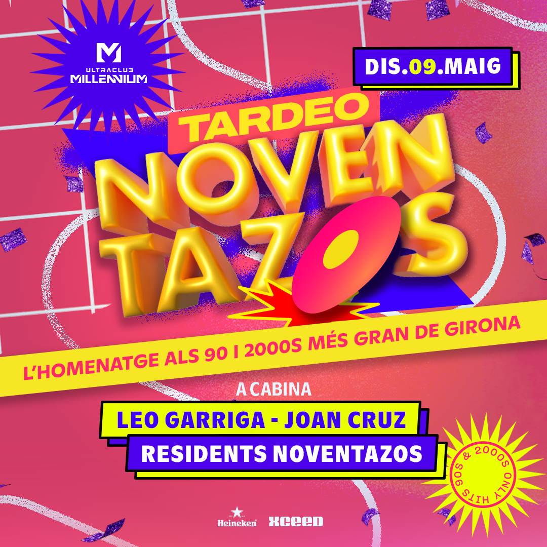 Official cover of the event DIS 09/05 TARDEO NOVENTAZOS