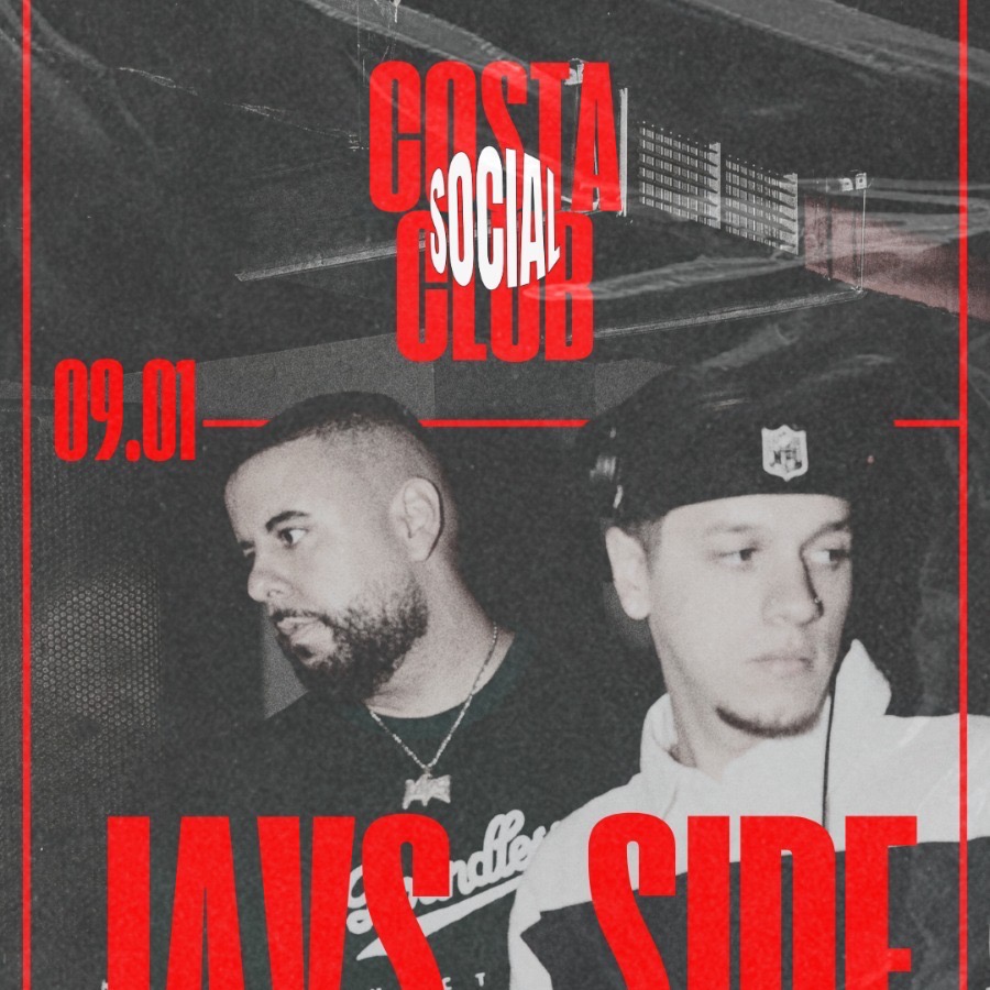 Official cover of the event Friday 9th @ Costa Social Club