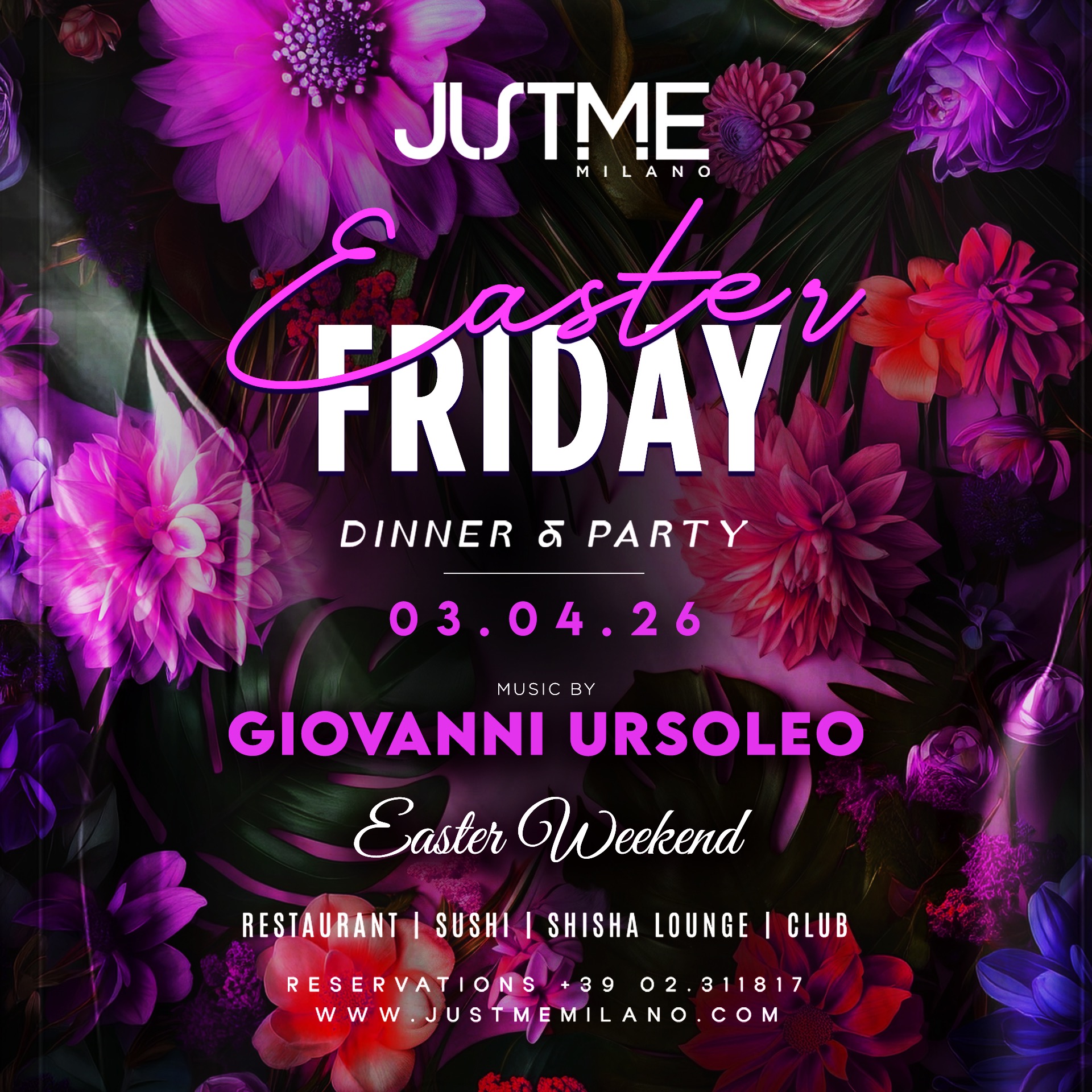 Offizielles Cover des Events Friday Night