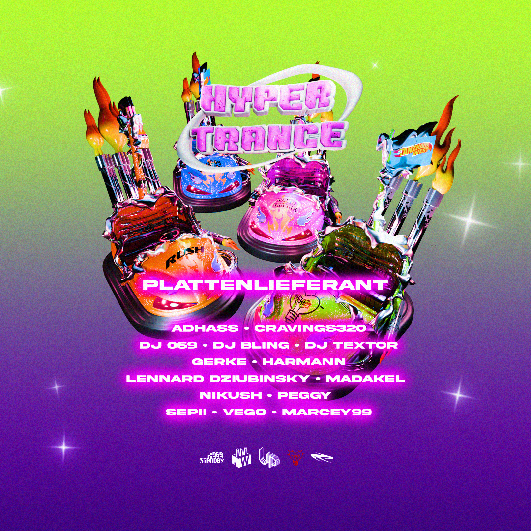 Cartel oficial del evento HYPERTRANCE