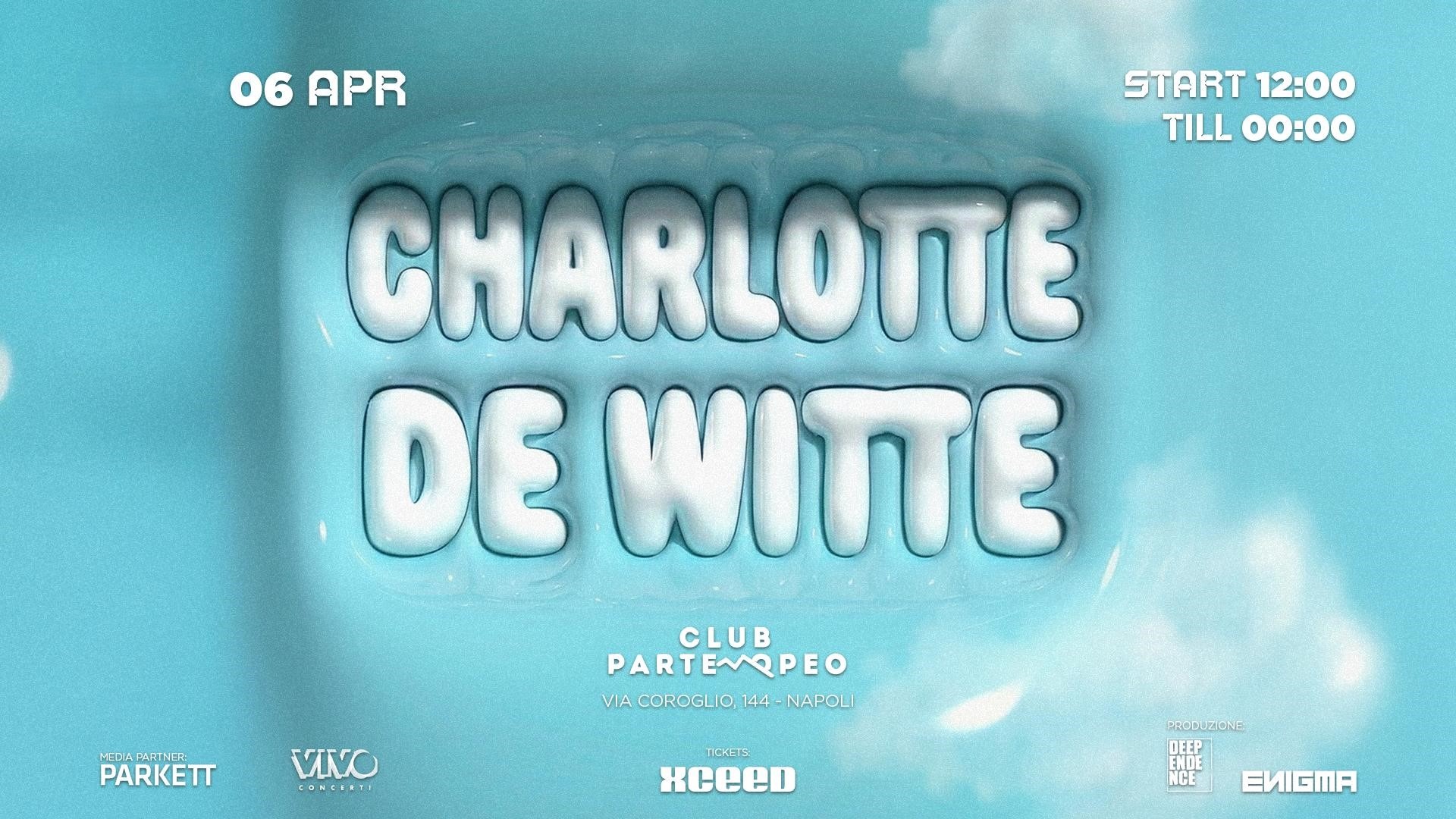 Official cover of the event I Love Sunday w/ Charlotte De Witte