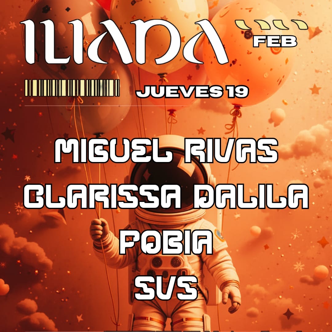 Cartaz oficial do evento ILIADA