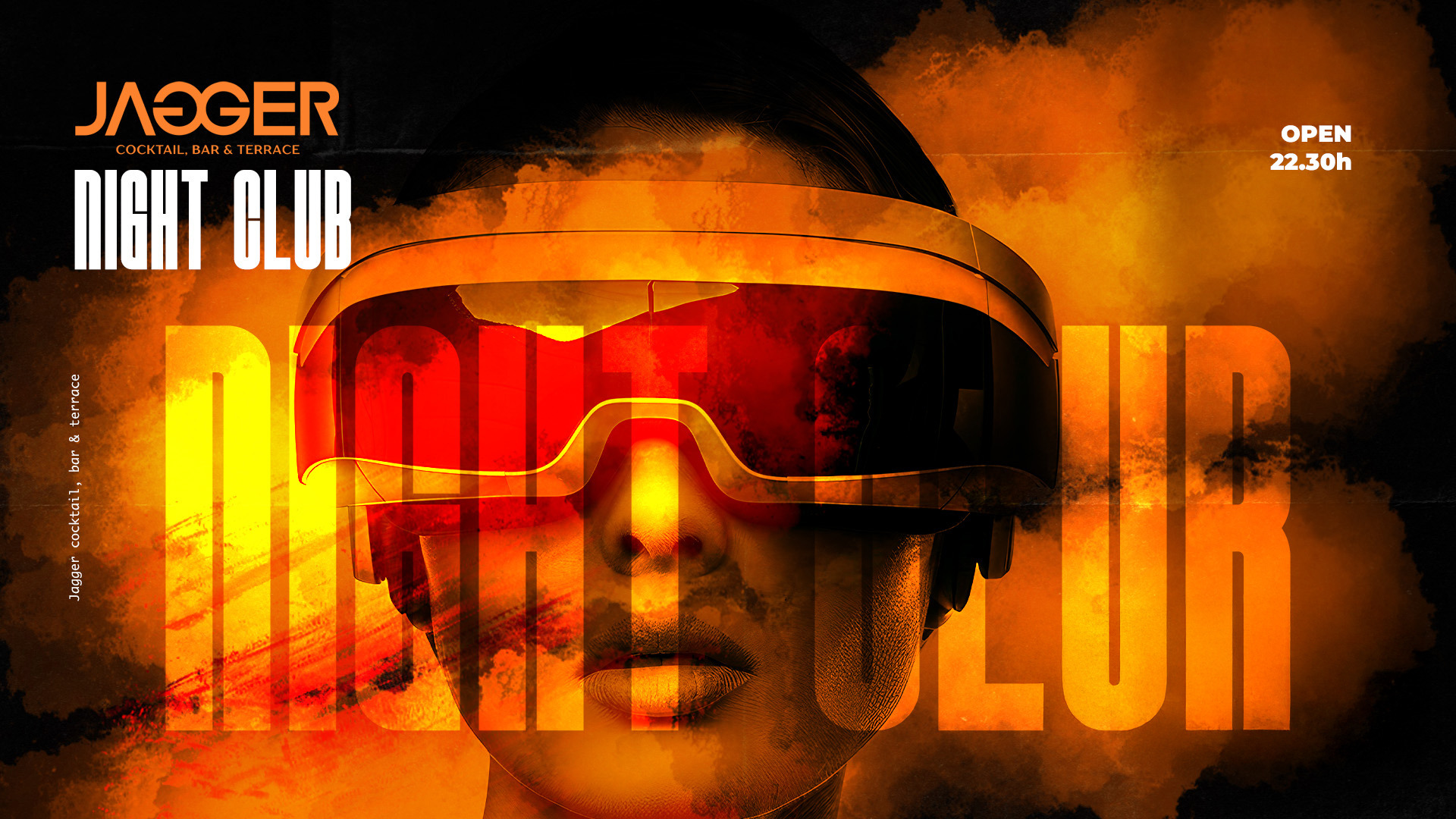 Cartel oficial del evento JAGGER NIGHTCLUB