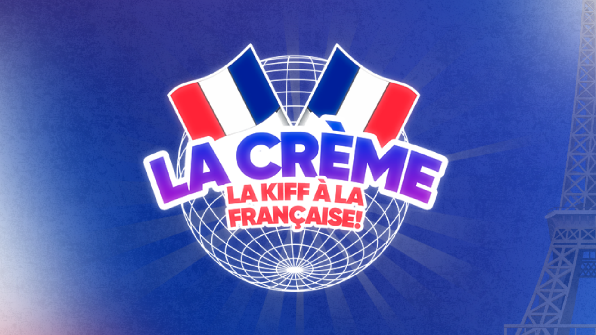 Cartel oficial del evento La Crème | French Party