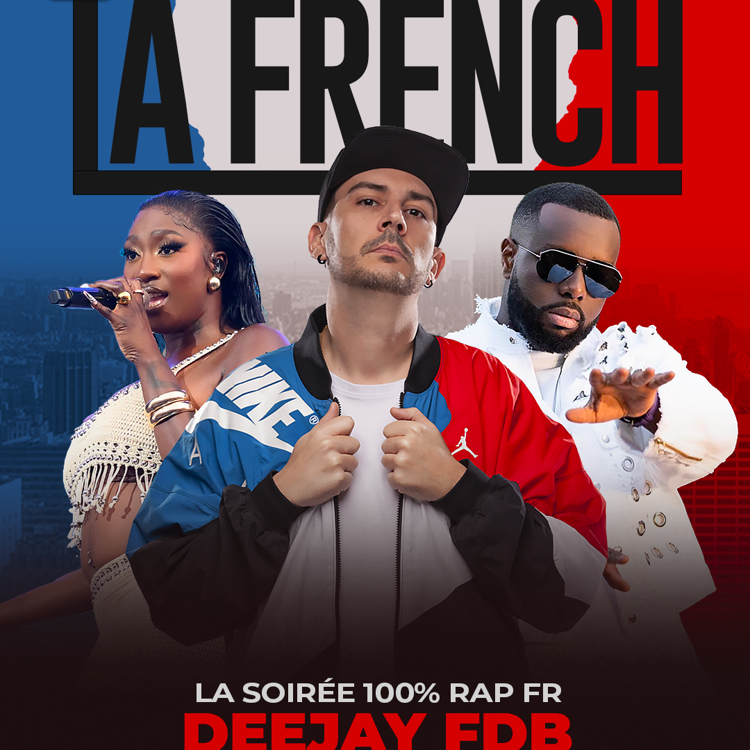 Official cover of the event LA FRENCH by DJ FDB
