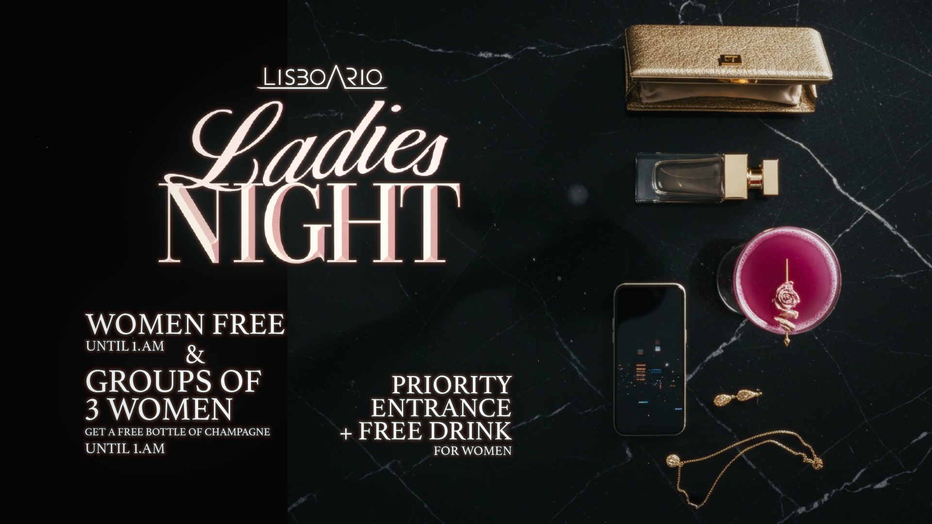 Ladies Night | Girls free until 1:00am