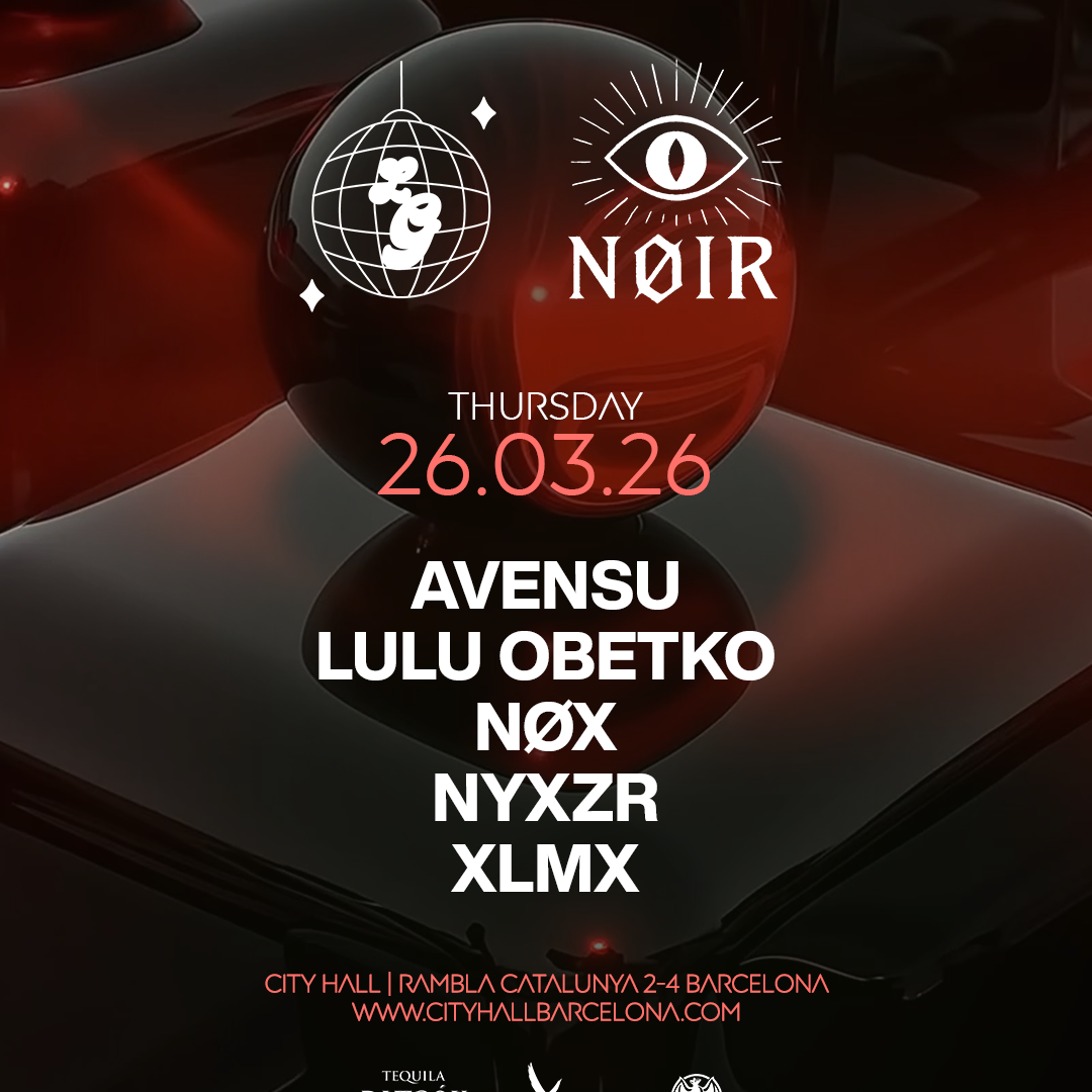 Cartaz oficial do evento L&G x NOIR