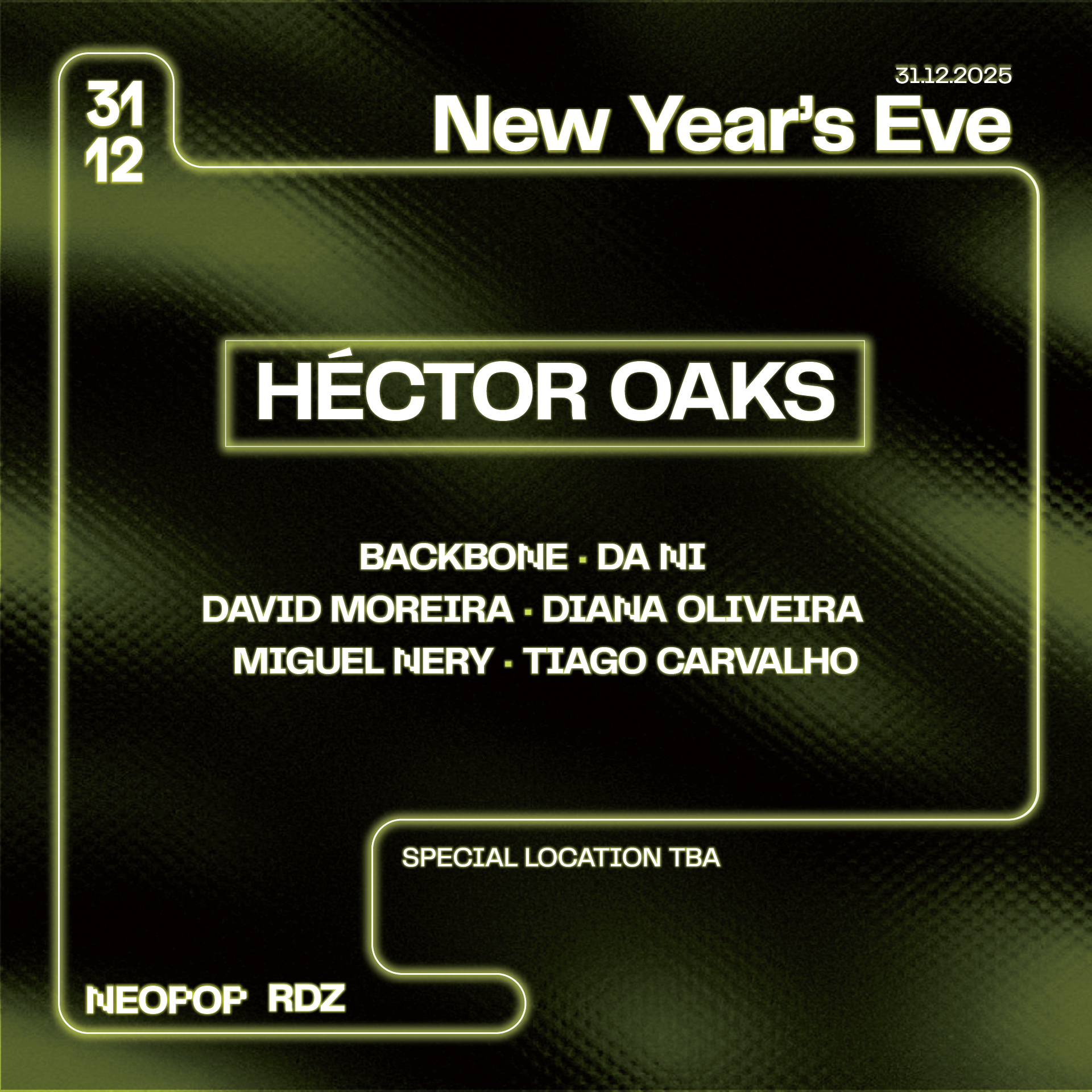 NEOPOP x RDZ New Year's Eve
