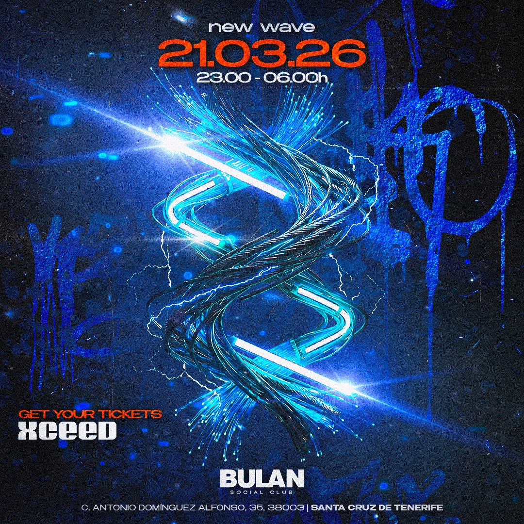 Cartel oficial del evento New Wave / 4rd Edition