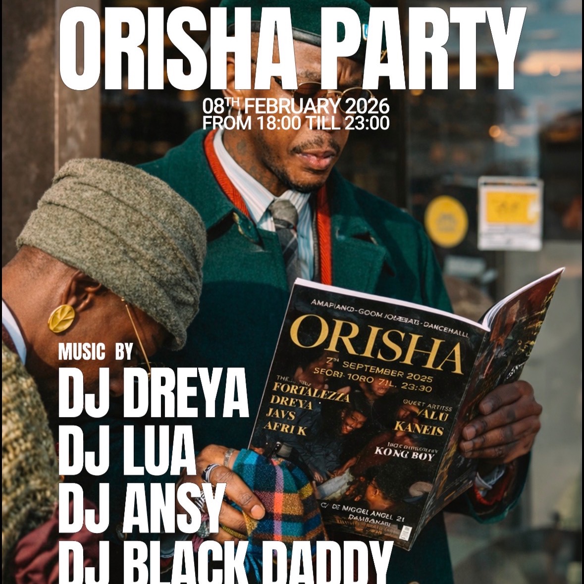 Orisha Sunday 8th February