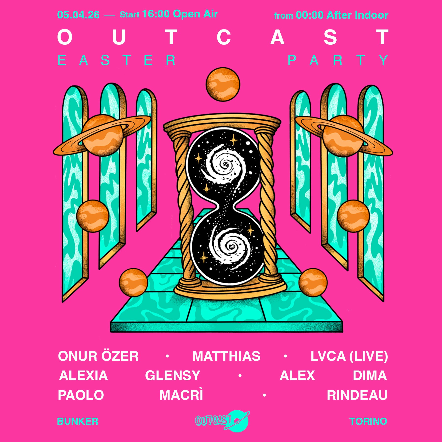 Outcast Easter Party @ Bunker