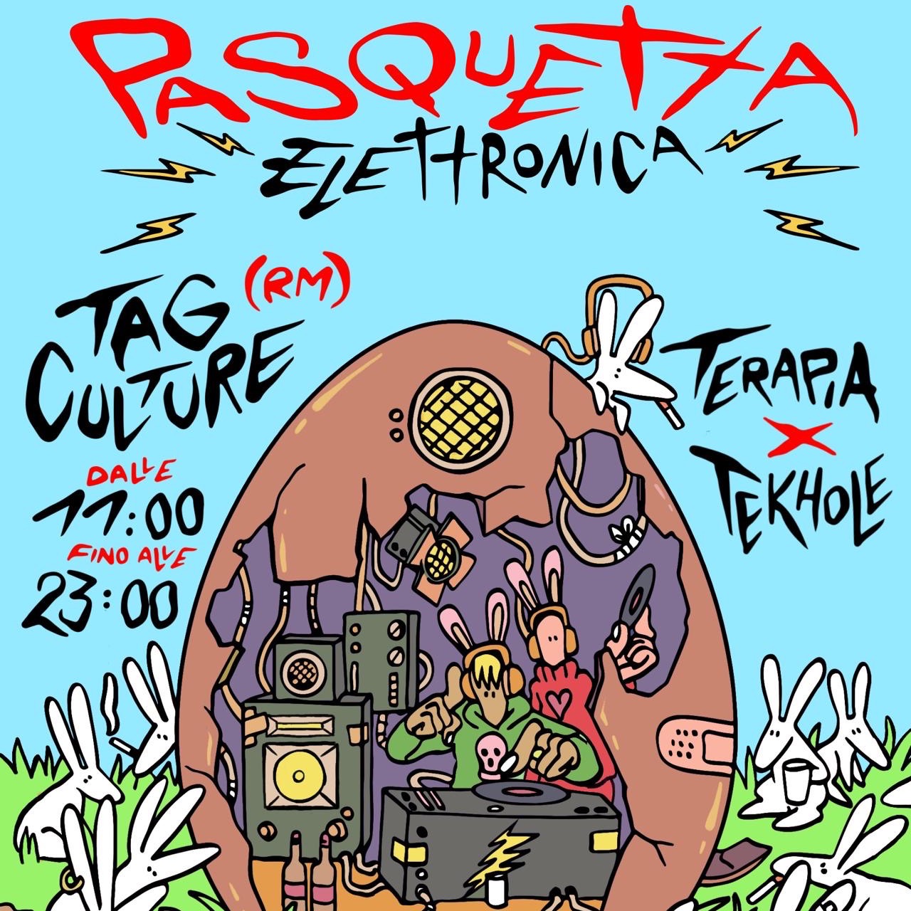 Offizielles Cover des Events ⚡️🗿PASQUETTA ELETTRONICA 🗿⚡️
