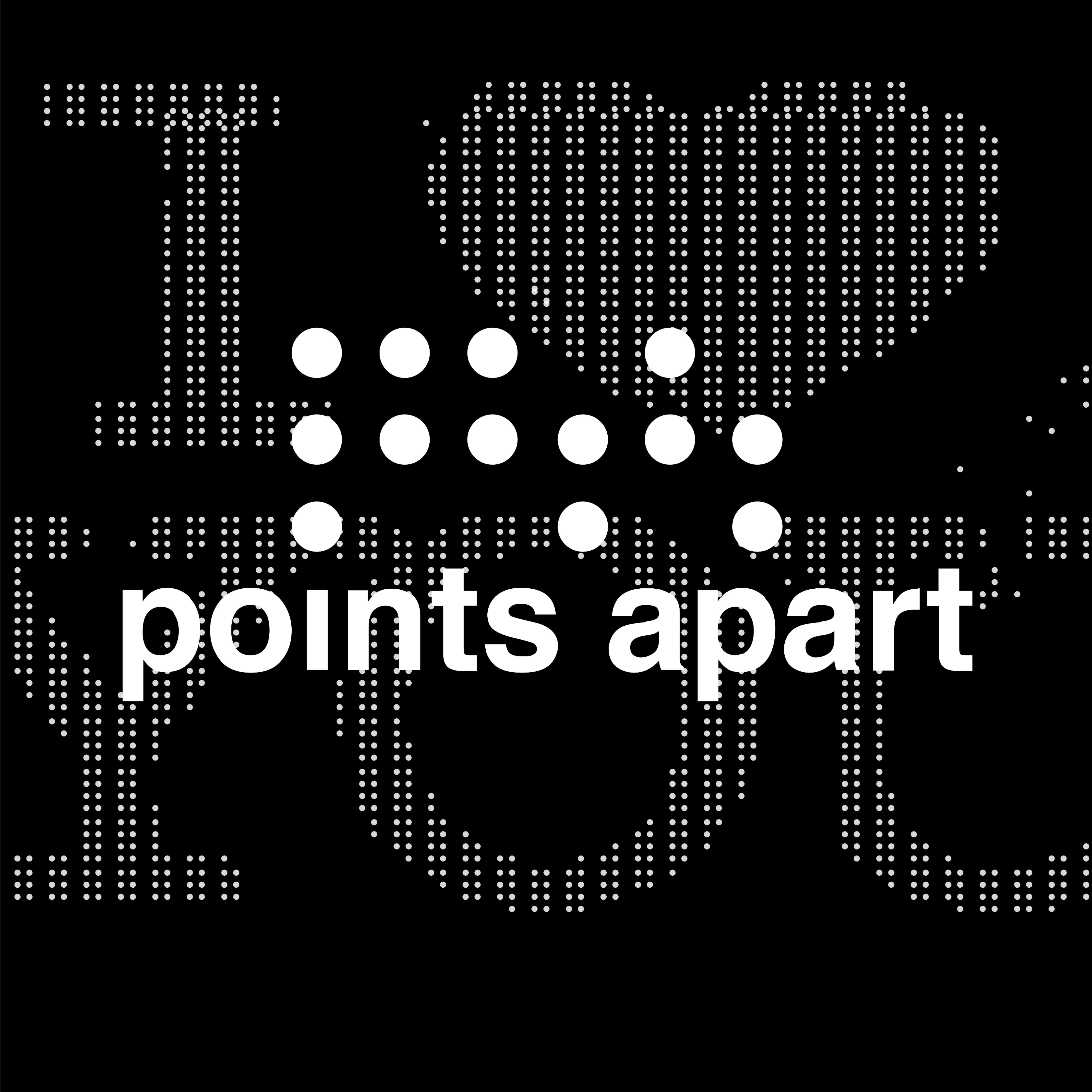 points apart 