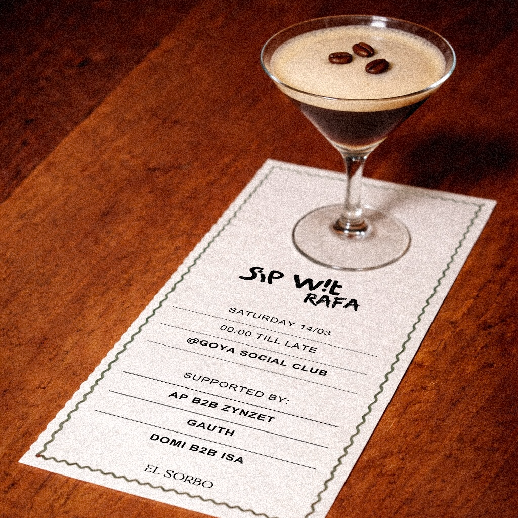 Sip Wit Rafa @ Goya Social Club