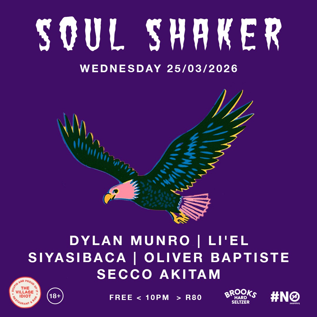 Cartel oficial del evento Soul Shaker - 25/03