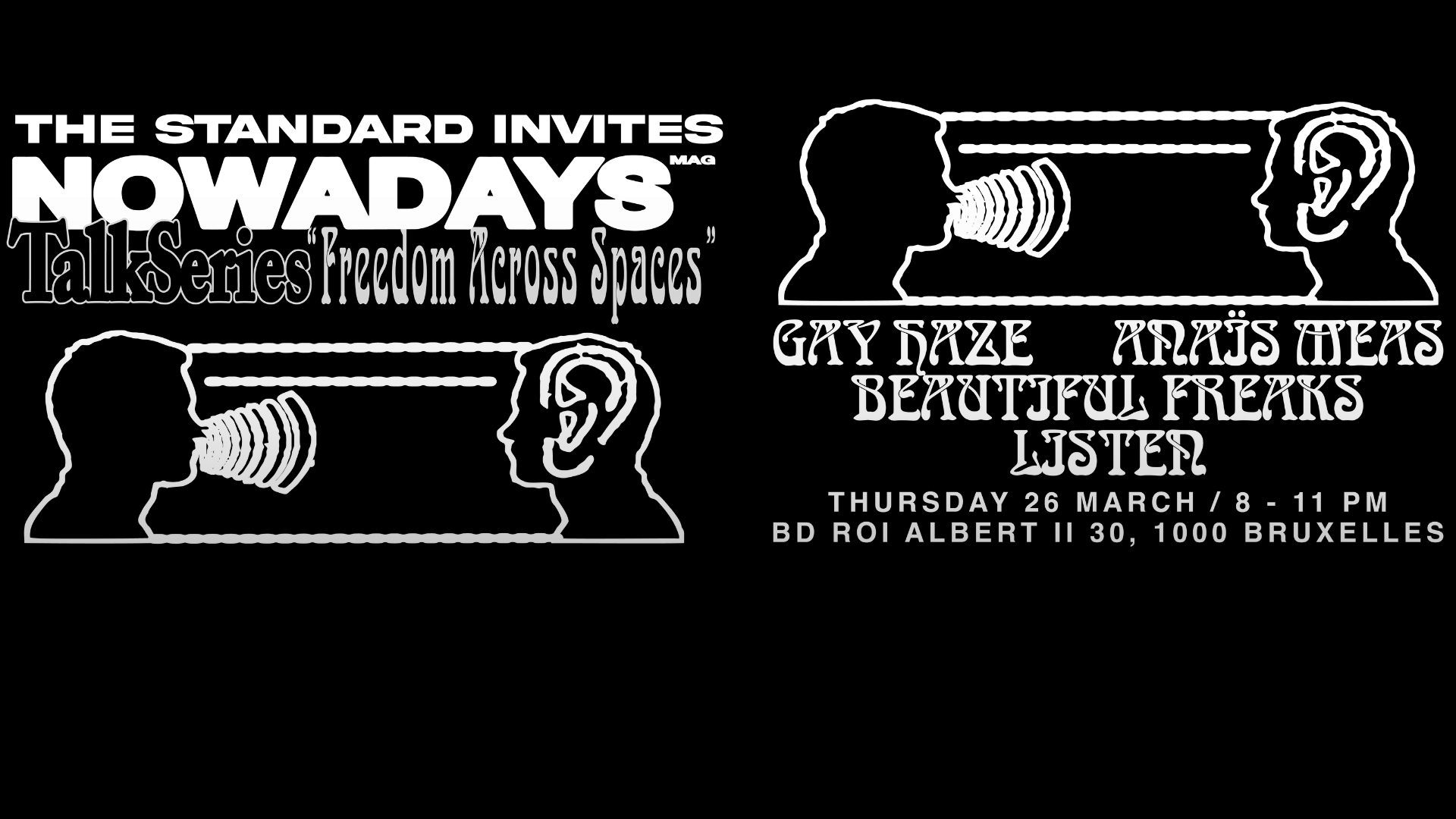 Standard Talks x Nowadays Magazine