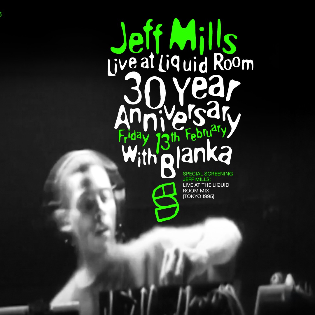 Studio Club Invites: JEFF MILLS & BLANKA 