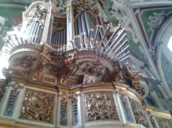 Cartel oficial del evento Concerto de canto e órgão