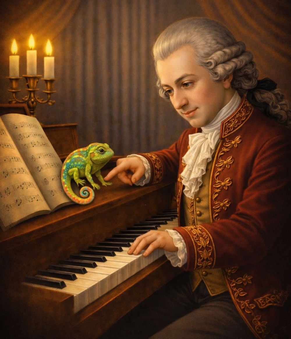Mozart, o Camaleão