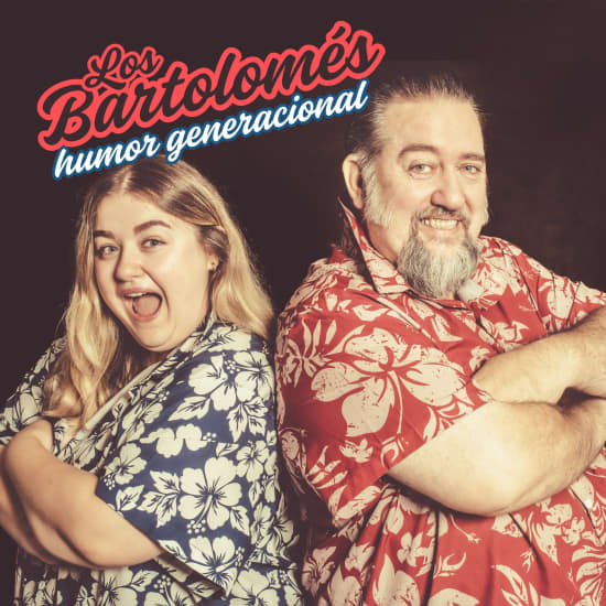 Cartel oficial del evento Los Bartolomés en Madrid
