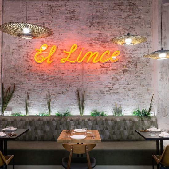 Cartel oficial del evento Menú en El Lince