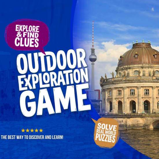 Cartaz oficial do evento Escape from Nazi Berlin Outdoor Exploration Game