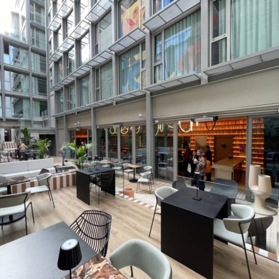 Cartel oficial del evento Tapa de bravas y caña o vino en Tilda Neotaberna