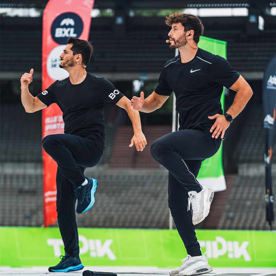 Cartel oficial del evento Cours Collectif sportif