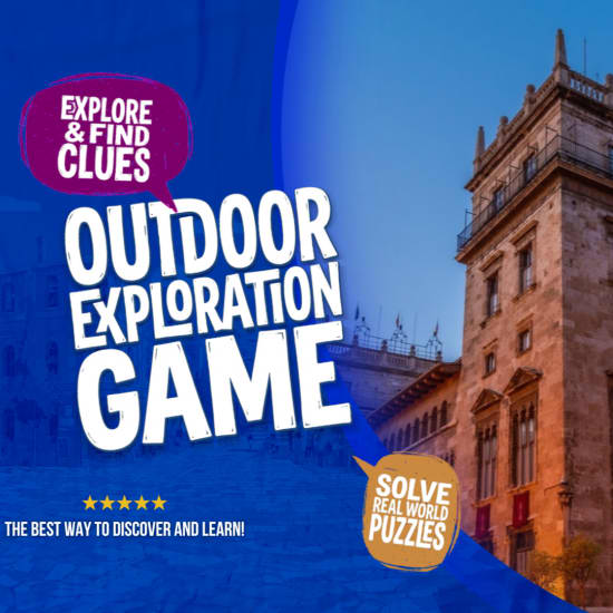Cartel oficial del evento Ghosts of Barcelona Outdoor Exploration Game