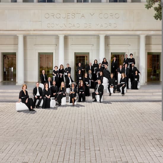 Cartel oficial del evento La Ritirata - Josetxu Obregón y Coro de la Orcam, Festival Internacional de Arte Sacro Comunidad de Madrid