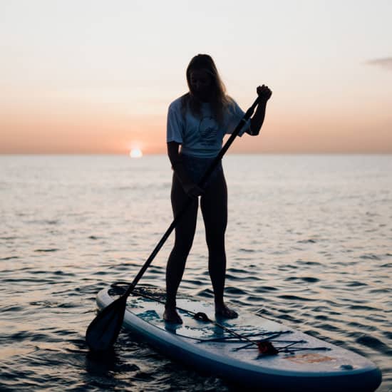 Cartaz oficial do evento Paddle Surf al amanecer o atardecer en Barcelona