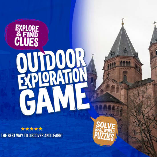 Cartel oficial del evento Mainz Sightseeing Treasure Hunt Outdoor Exploration Game