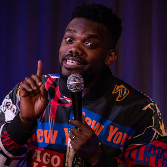 Cartaz oficial do evento Desatino Stand-Up Comedy