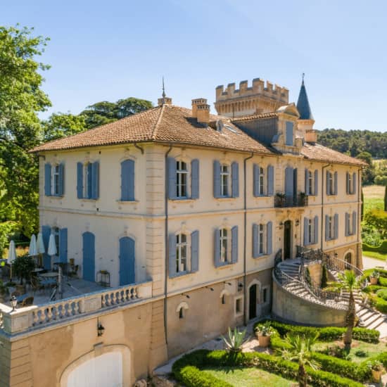 Cartel oficial del evento VISITE ET DÉGUSTATION AU CHATEAU CAPION