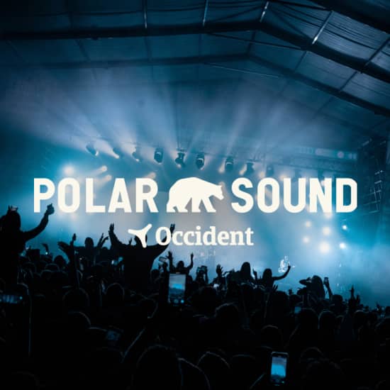 Cartel oficial del evento Polar Sound Occident 2026: Abonos y alojamientos