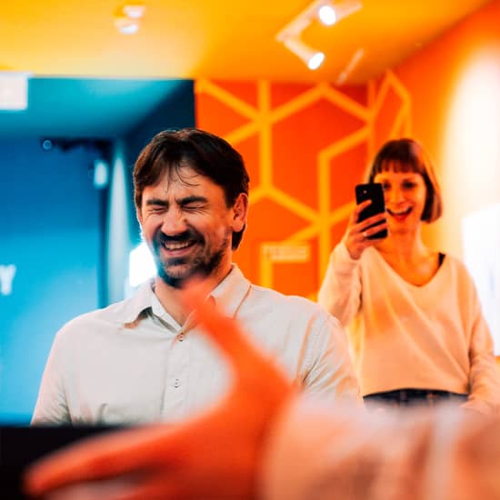 Cartel oficial del evento Museu das Ilusões - Lisboa