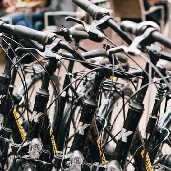 Cartaz oficial do evento ¡Alquiler de bicis por Madrid!