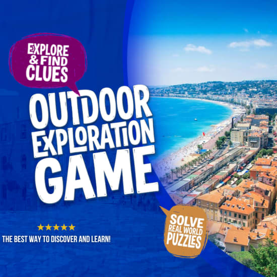 Cartaz oficial do evento Jeu d'exploration en plein air « Les aventuriers de la cité perdue » à Nice