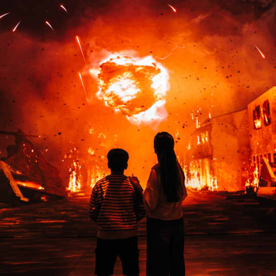 Cartaz oficial do evento Los últimos días de Pompeya