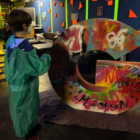 Cartel oficial del evento Graffiti Art Workshop