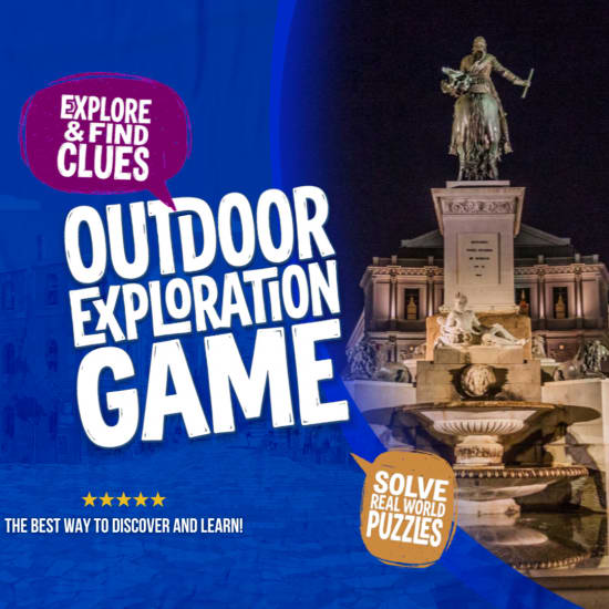 Cartel oficial del evento Ghosts of Madrid Outdoor Exploration Game
