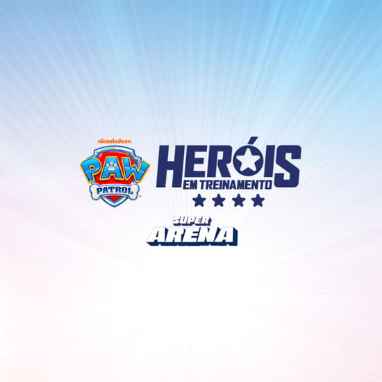 Cartel oficial del evento Super Arena Patrulha Canina