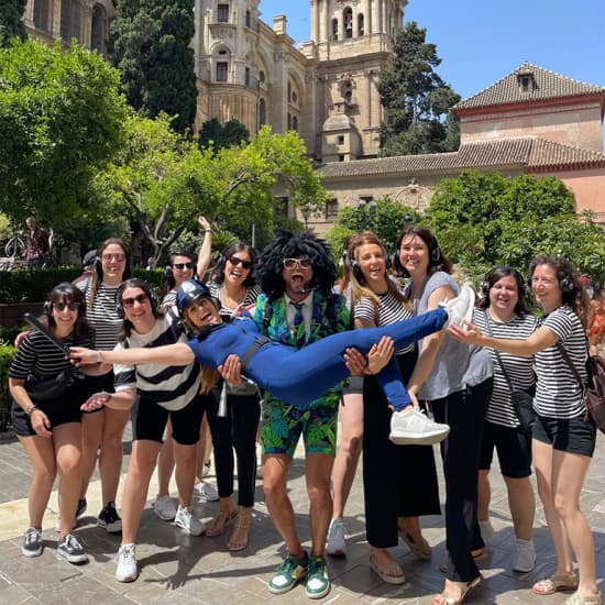 Cartaz oficial do evento Disco Tour Málaga