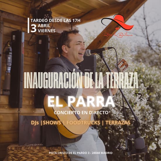 Cartaz oficial do evento Tardeo en Rita la Bailaora